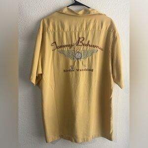 VTG embroidered Tommy bahama button down